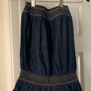 Forever 21 Denim Romper